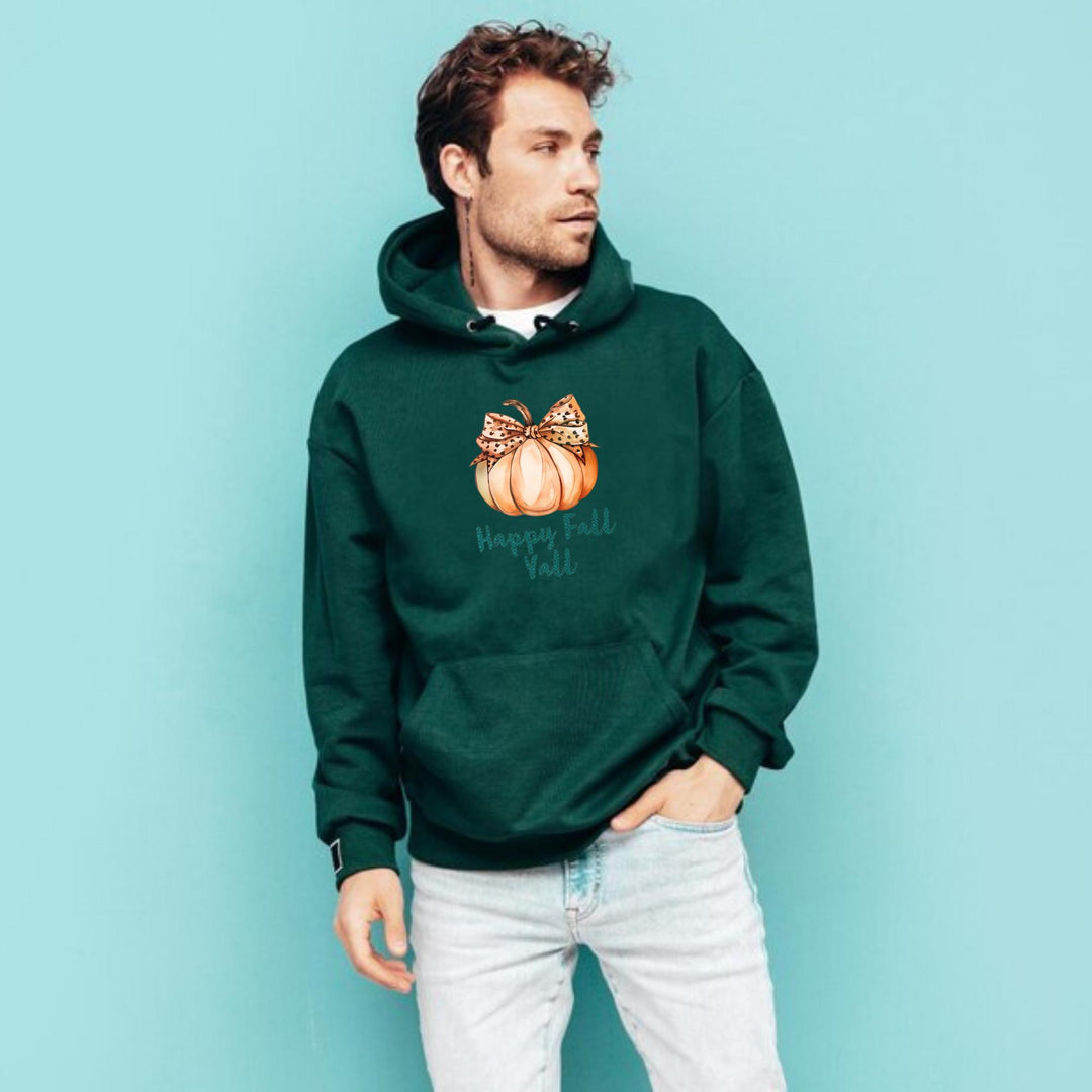 Happy Fall Y'all Unisex Oversized Hoodie | Cozy & Stylish Fall Apparel for Everyone | Perfect for Crisp Weather and Casual Outings