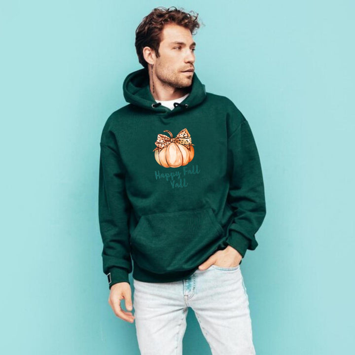 Happy Fall Y'all Unisex Oversized Hoodie | Cozy & Stylish Fall Apparel for Everyone | Perfect for Crisp Weather and Casual Outings