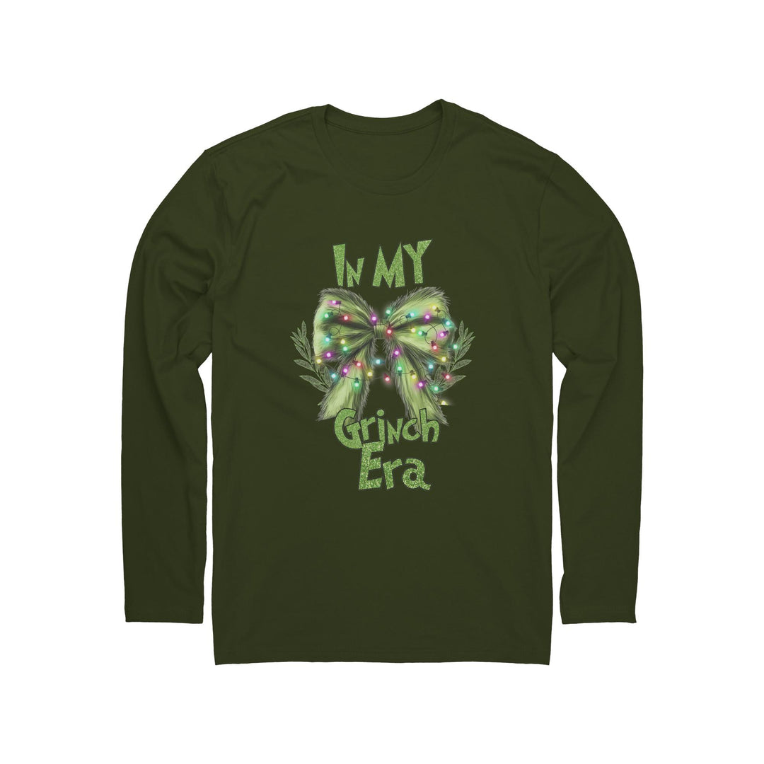In My Grinch Era Long Sleeve Christmas Long Sleeve Shirt