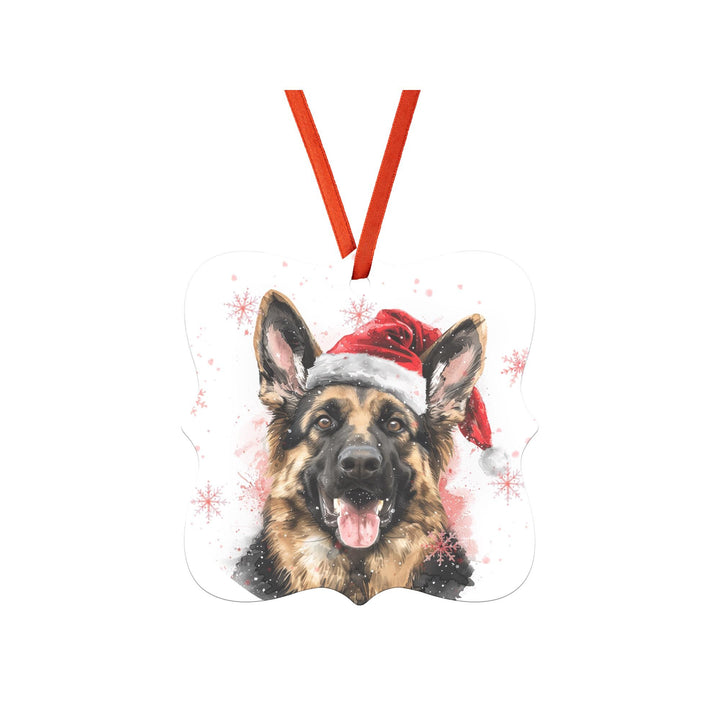 German Shepherd Christmas Ornament