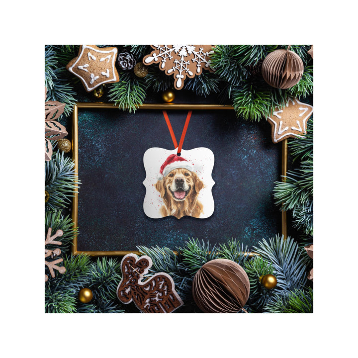 Golden Retriever Christmas Ornament