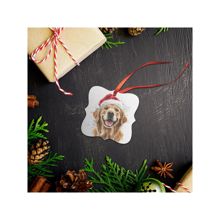 Golden Retriever Christmas Ornament