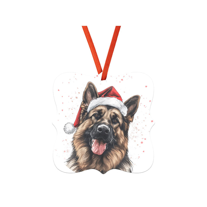 German Shepherd Christmas Ornament