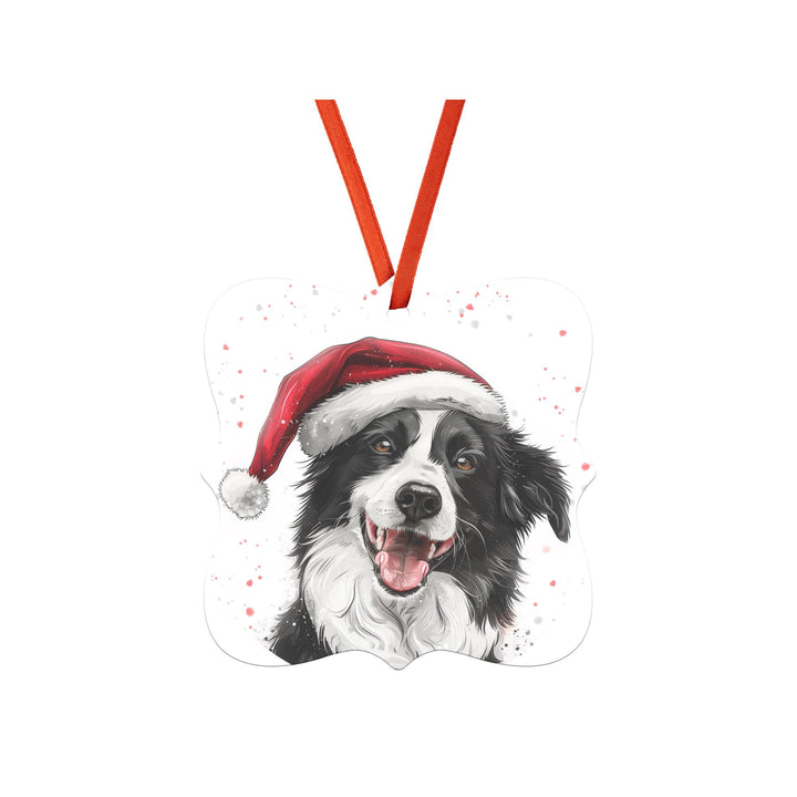 Border Collie Christmas Ornament