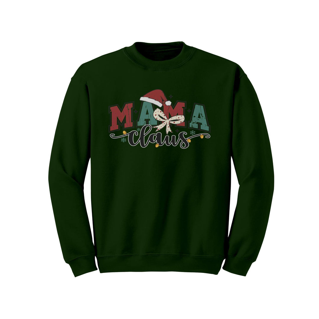 Mama Claus Gildan Christmas Crewneck Sweatshirt