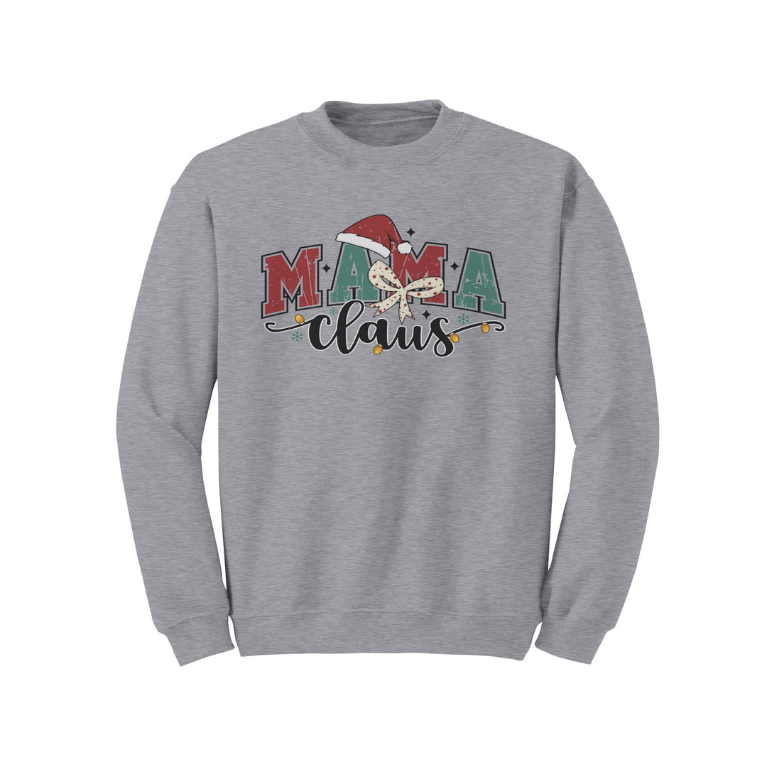 Mama Claus Gildan Christmas Crewneck Sweatshirt