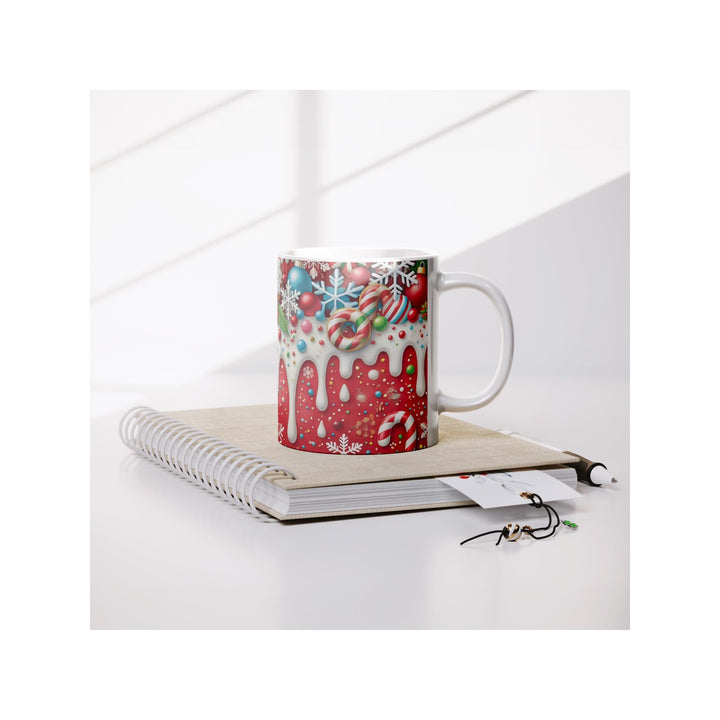 Candy Cane Christmas Mug