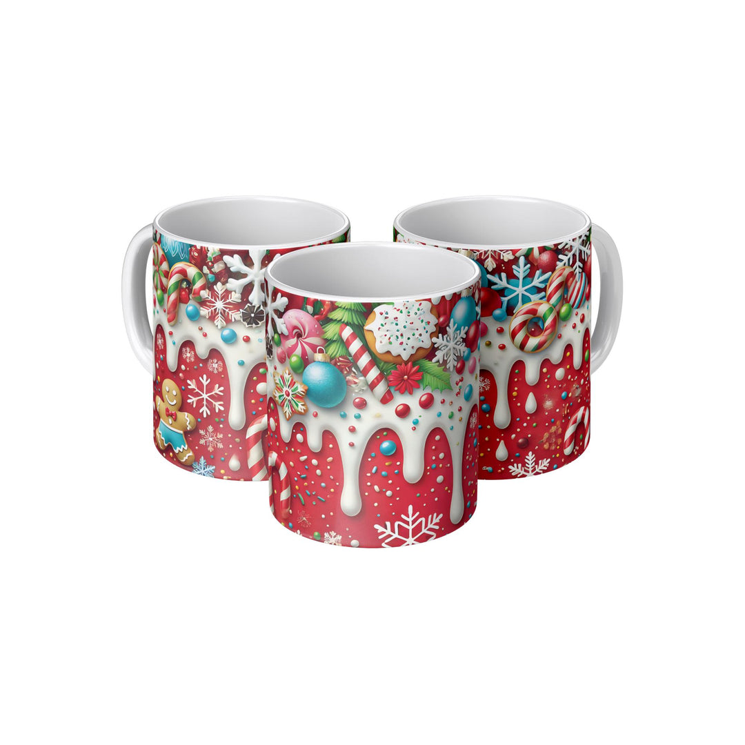 Candy Cane Christmas Mug