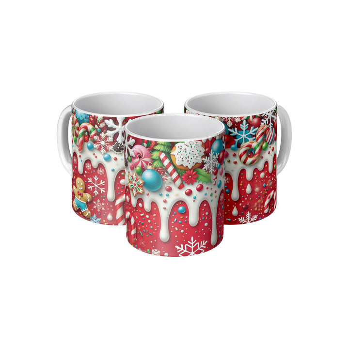Candy Cane Christmas Mug