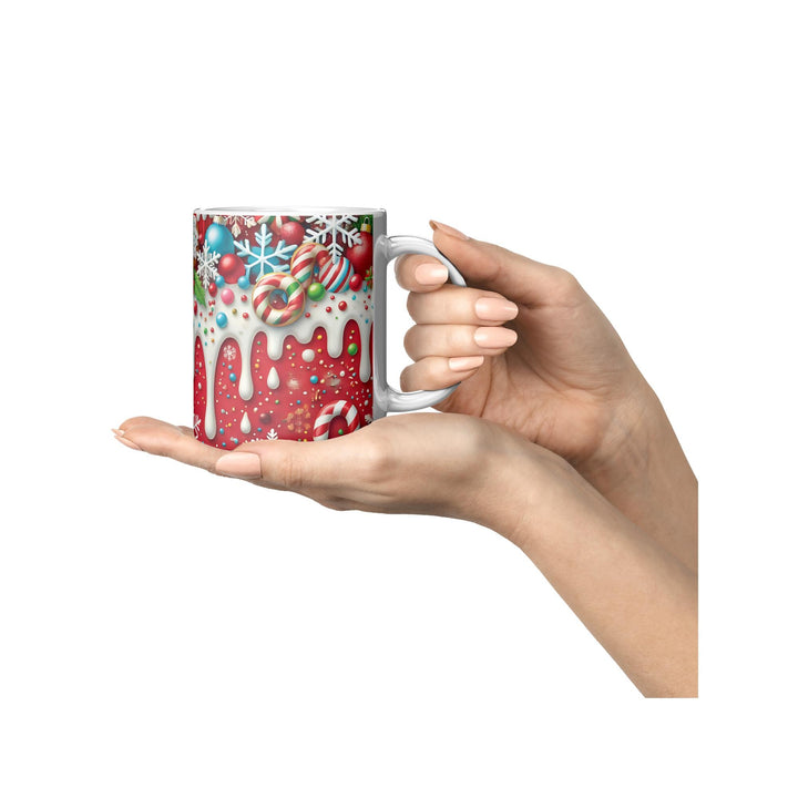 Candy Cane Christmas Mug