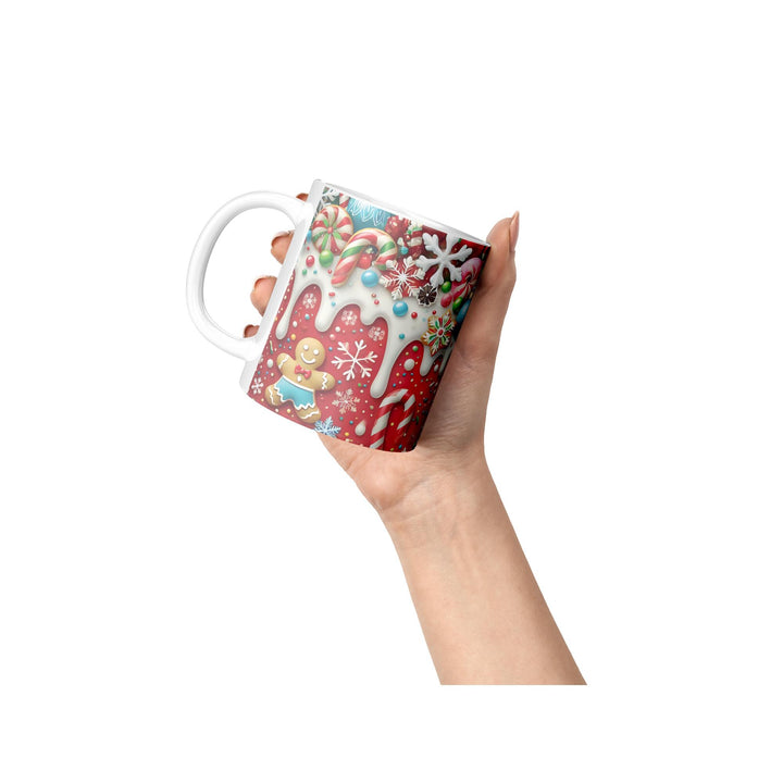Candy Cane Christmas Mug