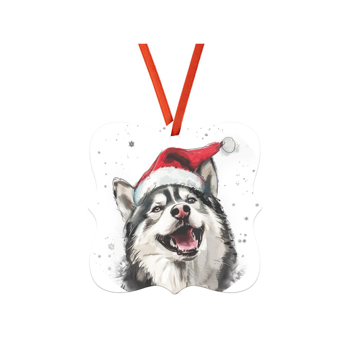 Husky Christmas Ornament