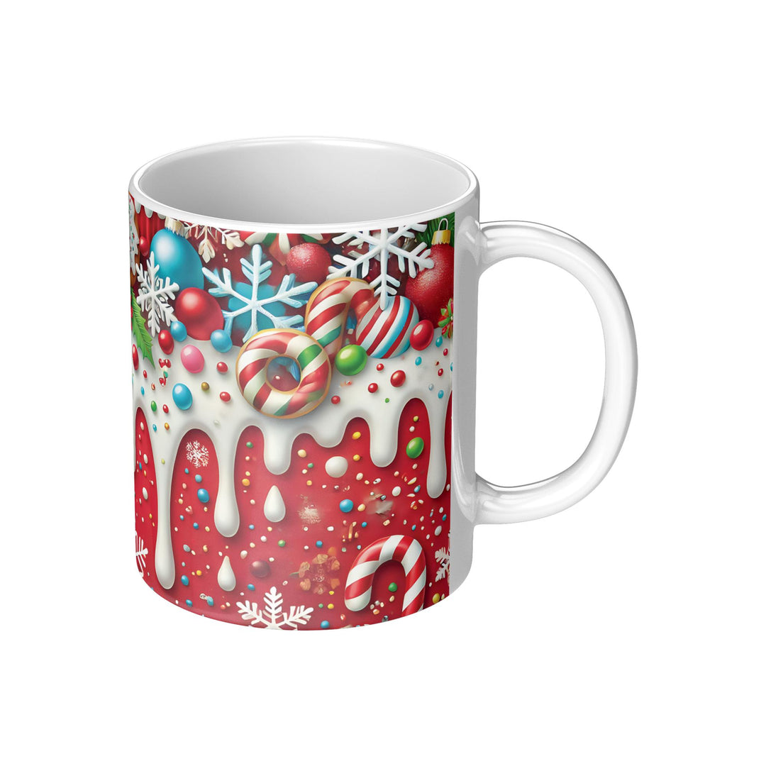 Candy Cane Christmas Mug