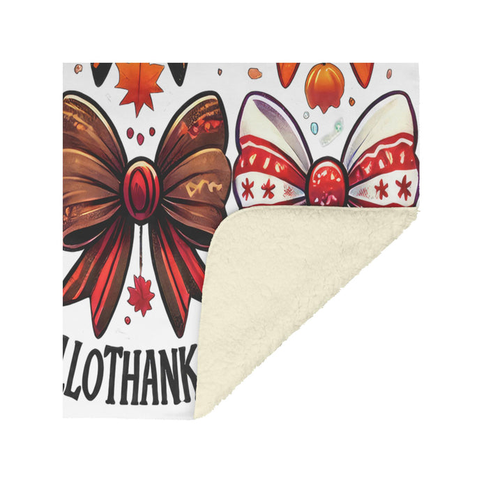 Happy Hallowthankmas Fleece/Sherpa Blanket