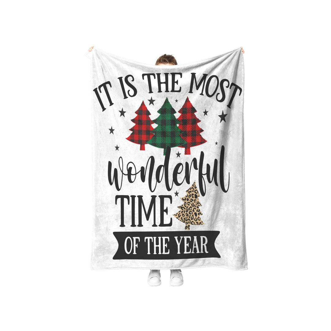 Its The Most Wonderful Time Of The Year Fleece/Sherpa Blanket