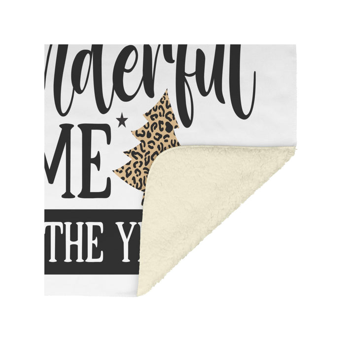 Its The Most Wonderful Time Of The Year Fleece/Sherpa Blanket