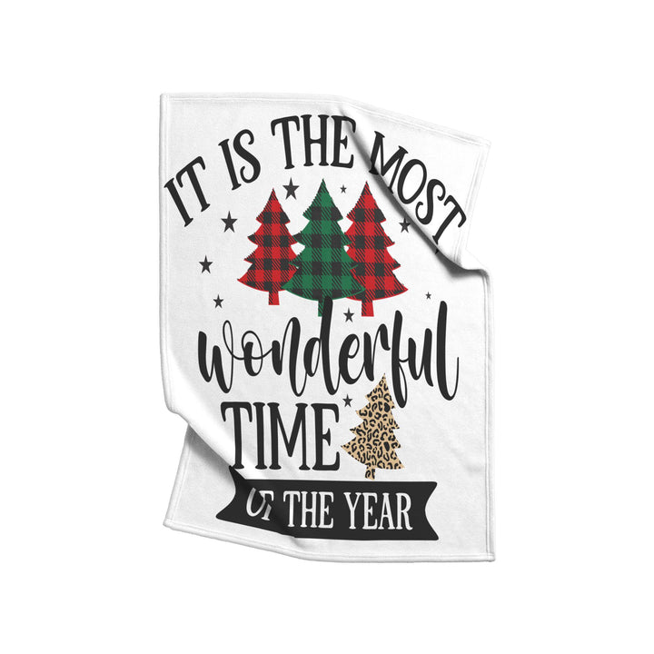 Its The Most Wonderful Time Of The Year Fleece/Sherpa Blanket