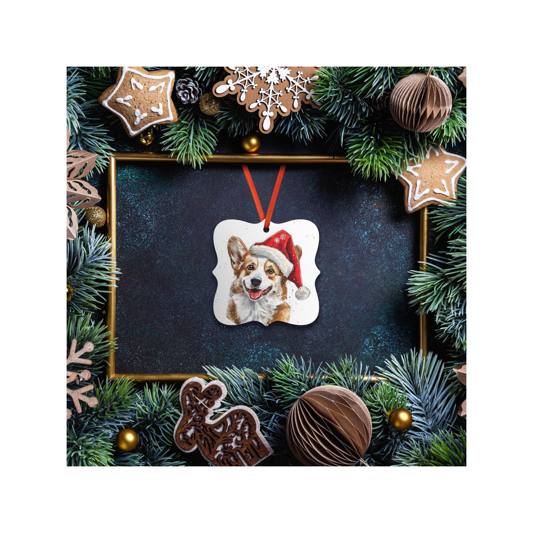 Welsh Corgi Christmas Ornament