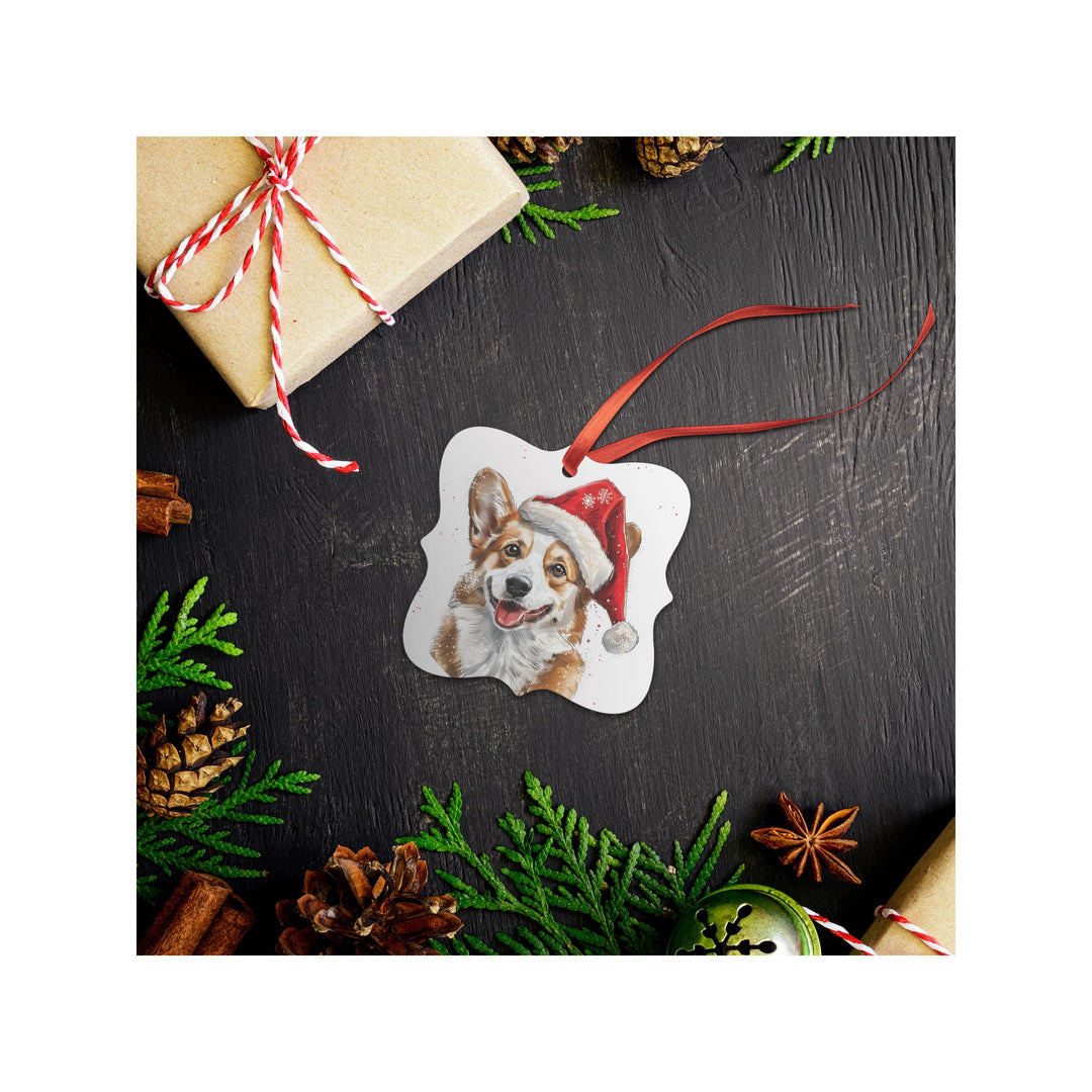 Welsh Corgi Christmas Ornament