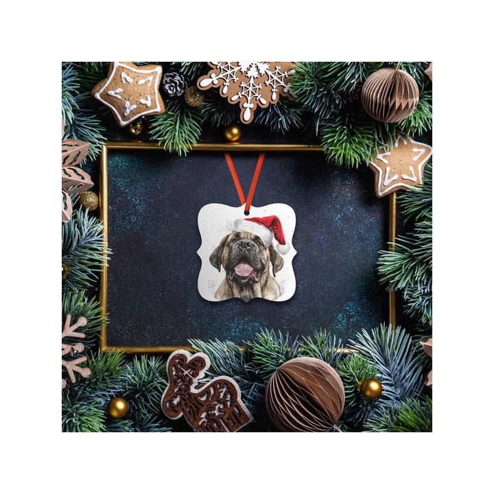 English Mastiff Christmas Ornament