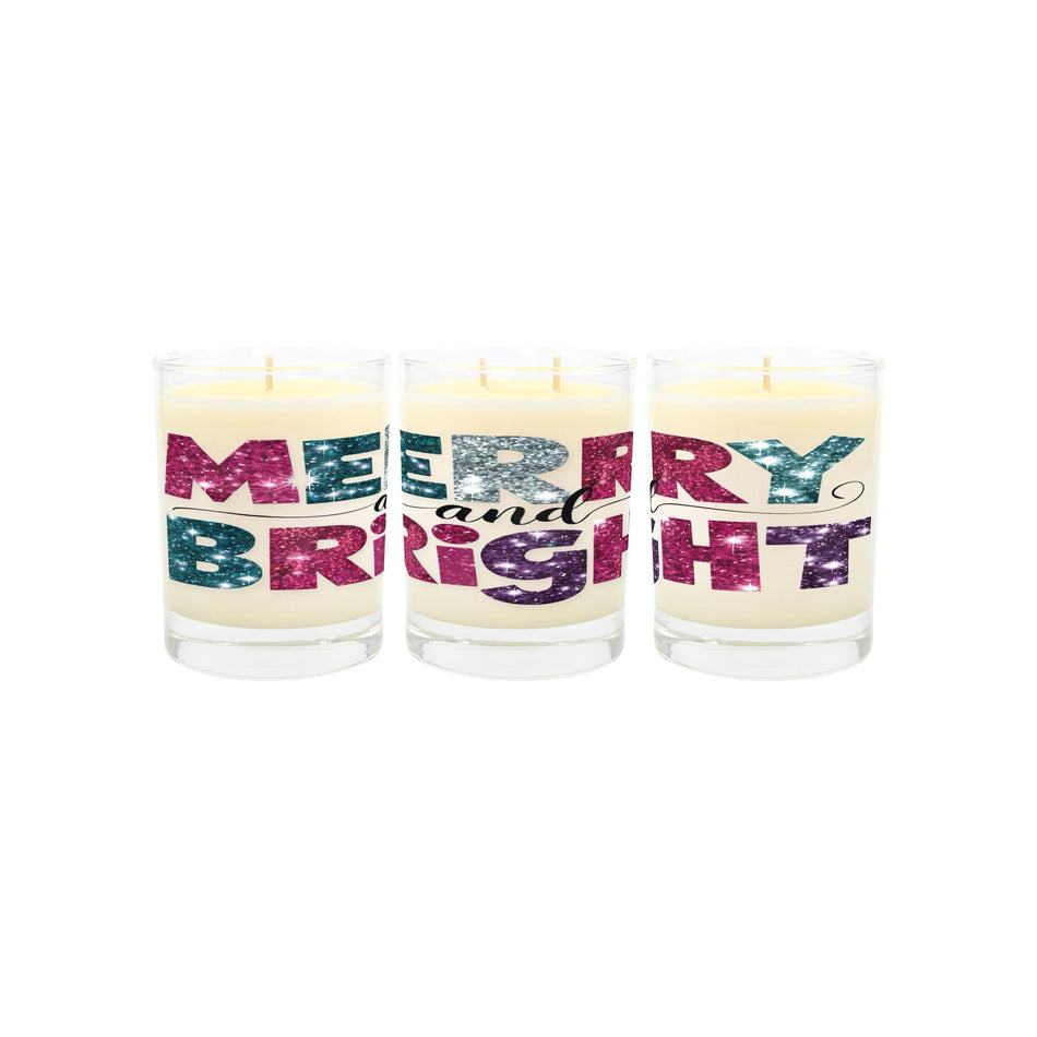 Merry and Bright Scented Candles