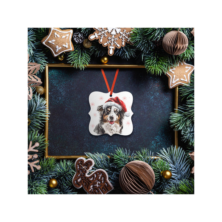 Australian Shepherd Christmas Ornament