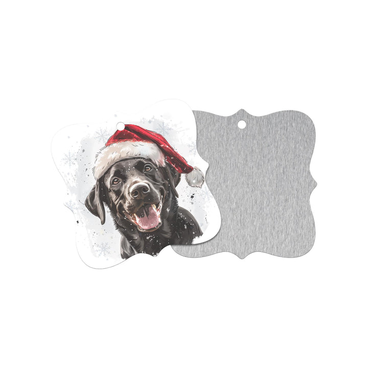 Black Labrador Retriever Christmas Ornament