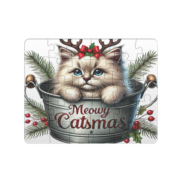 Meowy Catsmas Christmas Puzzle