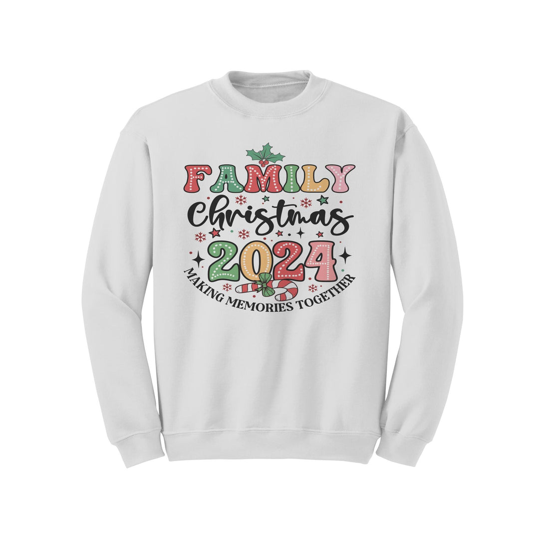 Family Christmas 2024 Gildan Christmas Crewneck Sweatshirt