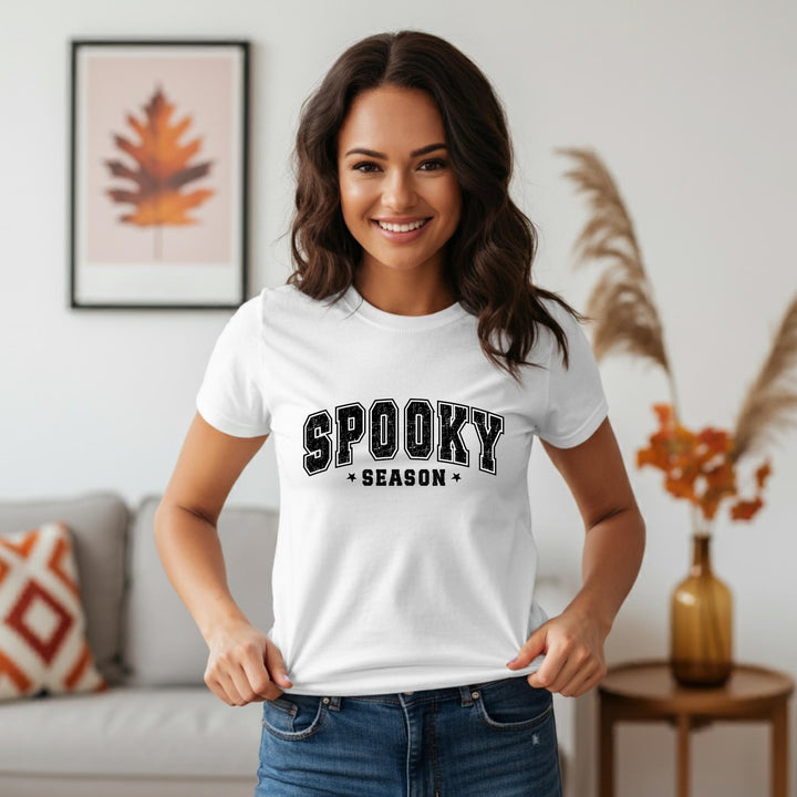 Spooky Season Tee – Unisex Gothic Halloween Shirt"