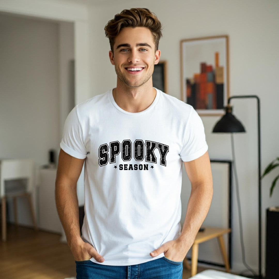 Spooky Season Tee – Unisex Gothic Halloween Shirt"