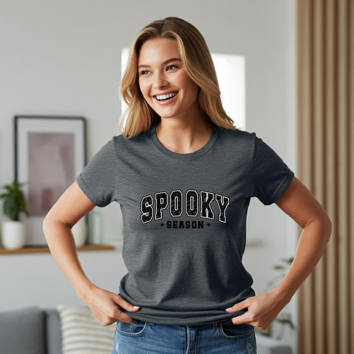 Spooky Season Tee – Unisex Gothic Halloween Shirt"