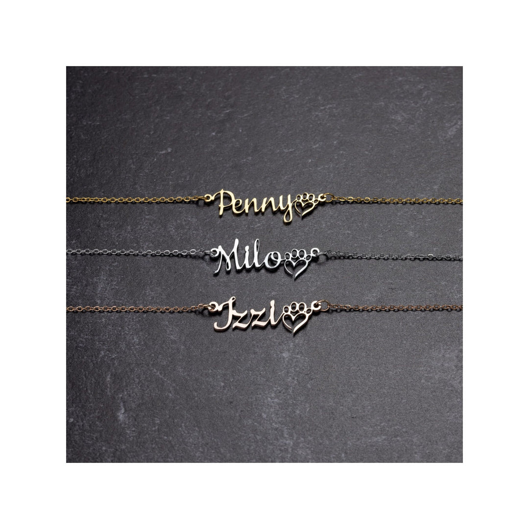 Personalized Dog Mom Necklace – Perfect Gift for Dog Lovers