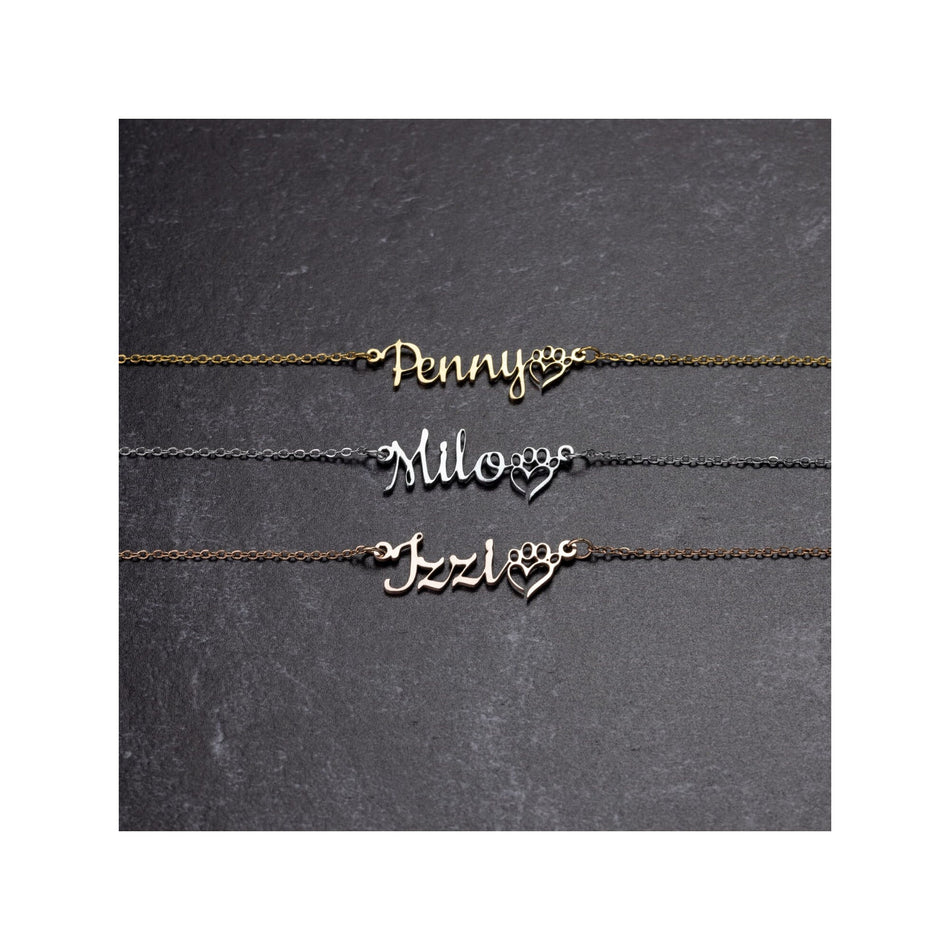 Personalized Dog Mom Necklace – Perfect Gift for Dog Lovers