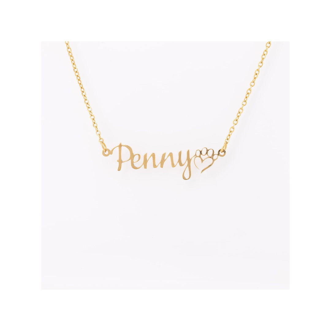 Personalized Dog Mom Necklace – Perfect Gift for Dog Lovers