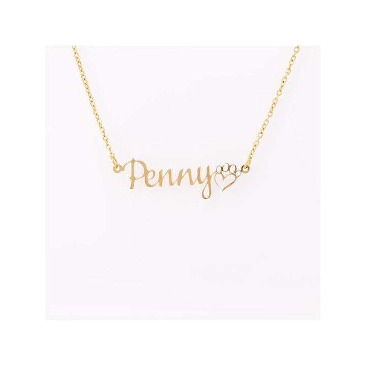 Personalized Dog Mom Necklace – Perfect Gift for Dog Lovers