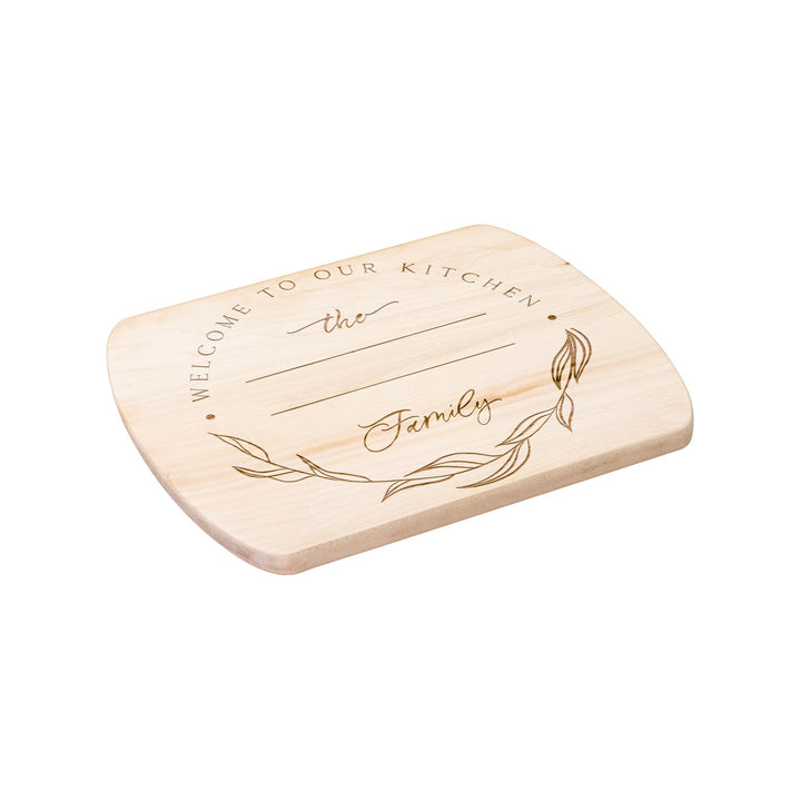 Personalized Cutting Board Wedding Gift, Maple/Walnut Charcuterie Board, Unique Valentines Day Gift, Engraved Engagement Present