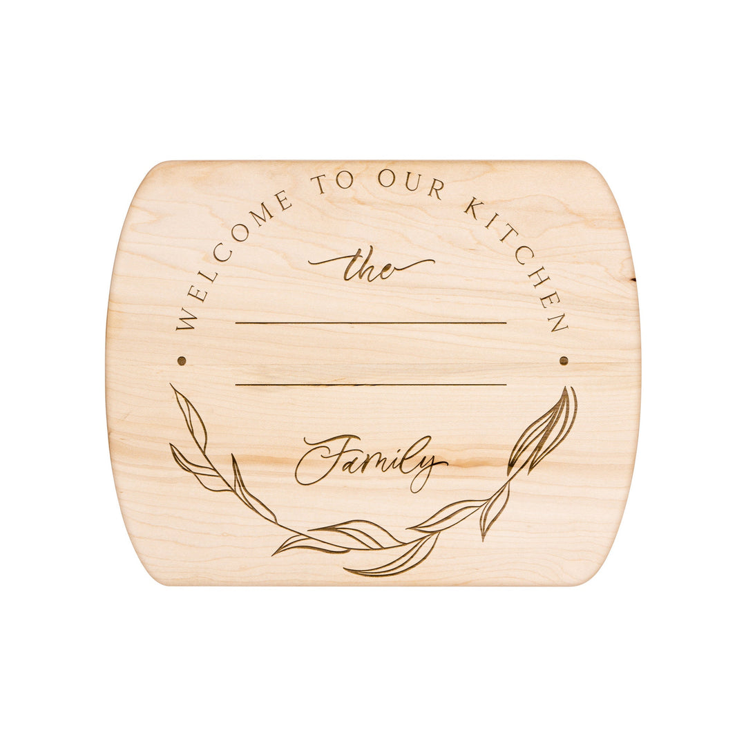 Personalized Cutting Board Wedding Gift, Maple/Walnut Charcuterie Board, Unique Valentines Day Gift, Engraved Engagement Present