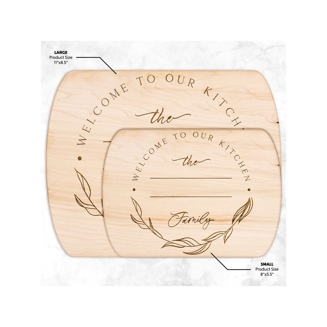 Personalized Cutting Board Wedding Gift, Maple/Walnut Charcuterie Board, Unique Valentines Day Gift, Engraved Engagement Present
