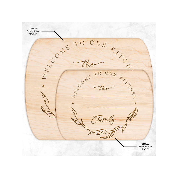 Personalized Cutting Board Wedding Gift, Maple/Walnut Charcuterie Board, Unique Valentines Day Gift, Engraved Engagement Present