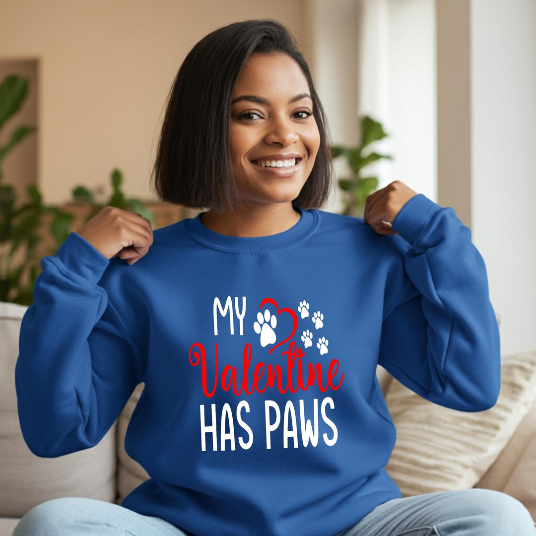 My Valentine Has Paws – Unisex Long Sleeve Pet Lover Shirt