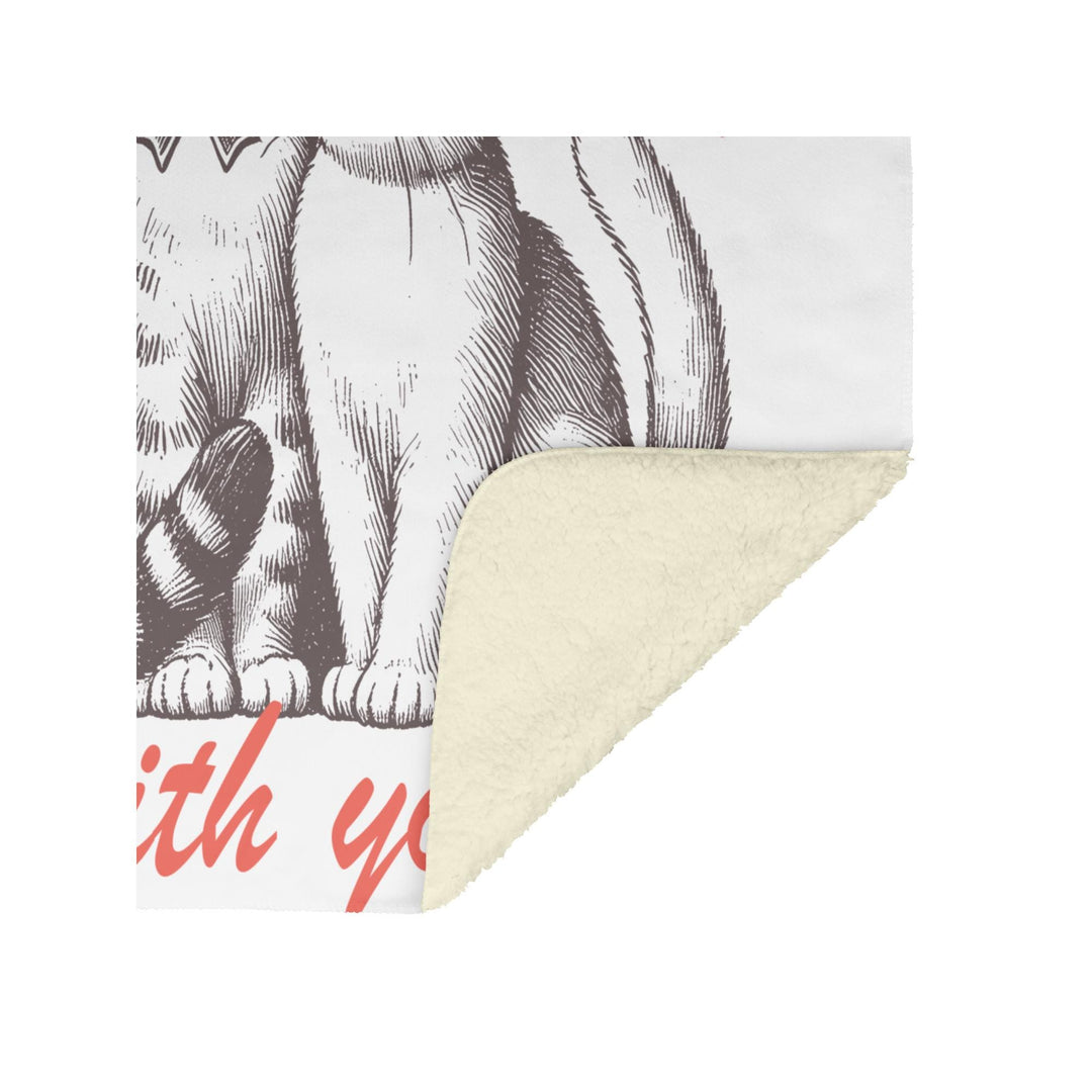 I'd Spend All 9 Lives with you Fleece/Sherpa Blanket