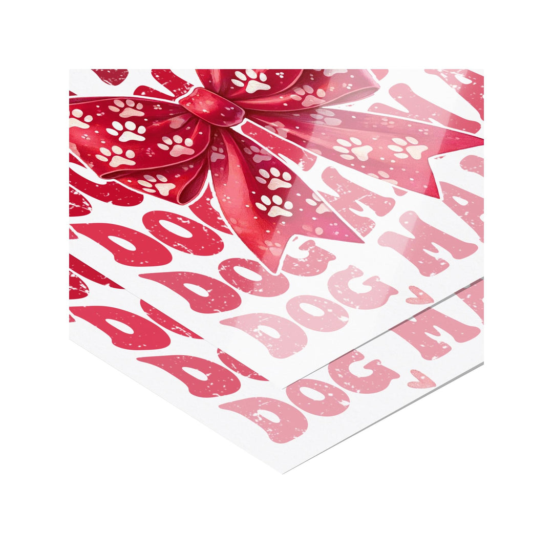 Dog Mama Gloss/Matte Poster, Valentine's Day, Birthday, Holiday, Animal Lovers