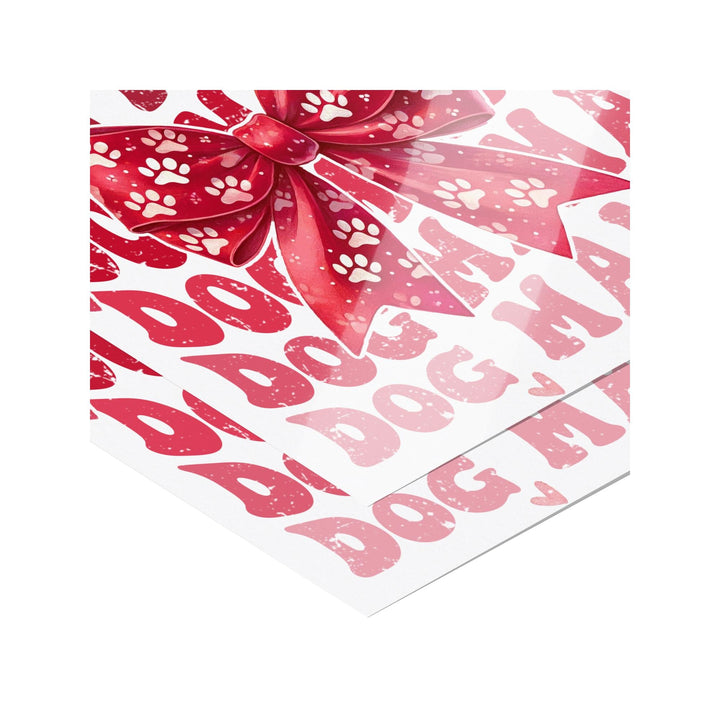 Dog Mama Gloss/Matte Poster, Valentine's Day, Birthday, Holiday, Animal Lovers