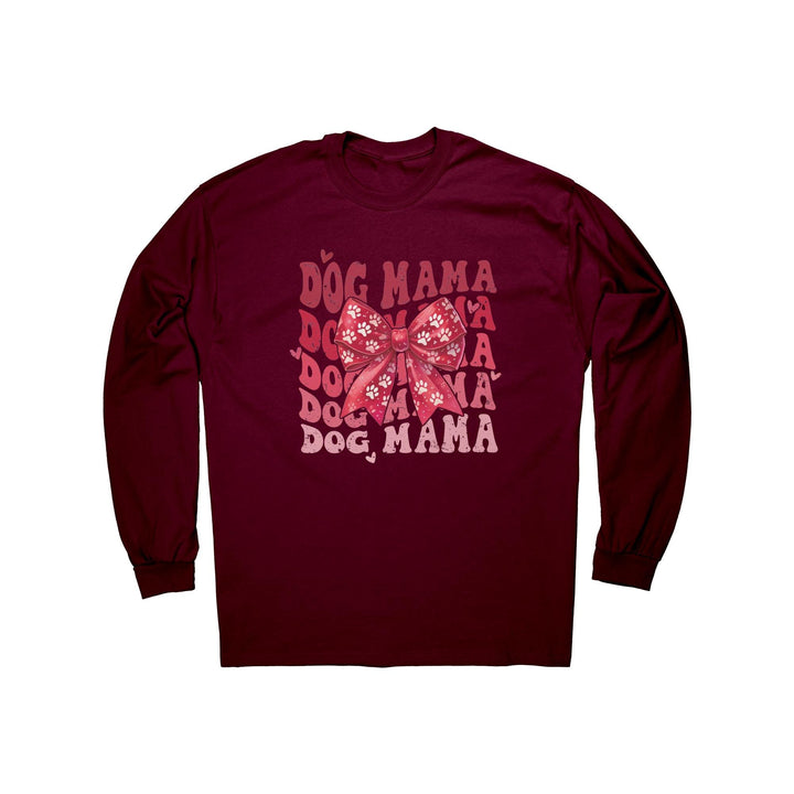 Dog Mama Valentine's Long Sleeve Shirt, Great Gift Ideas, Birthday's, Christmas, Valentine's Day