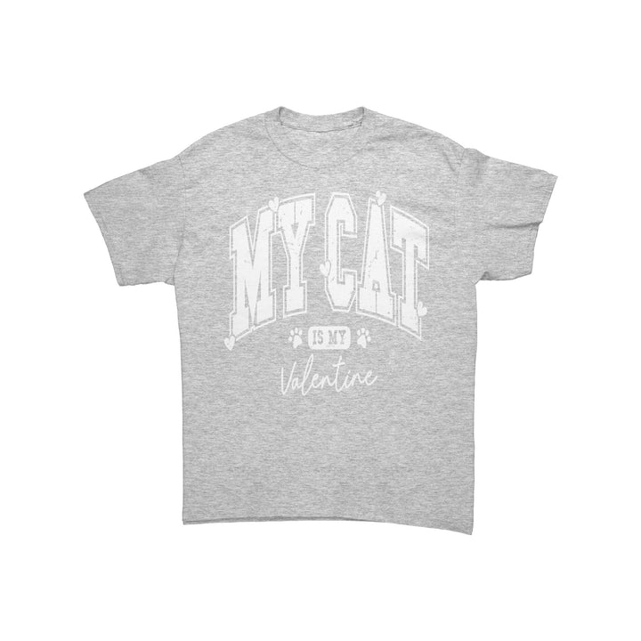 My Cat is my Valentine Unisex Valentine's tshirt