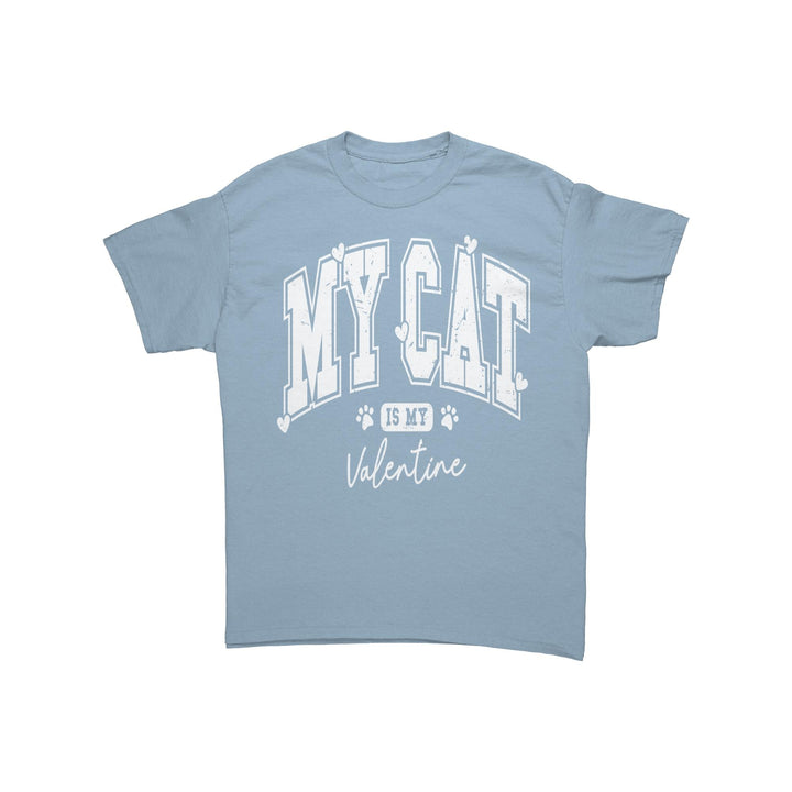 My Cat is my Valentine Unisex Valentine's tshirt
