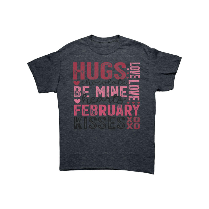 Happy Valentine's Day Kisses XOXO Unisex tshirt