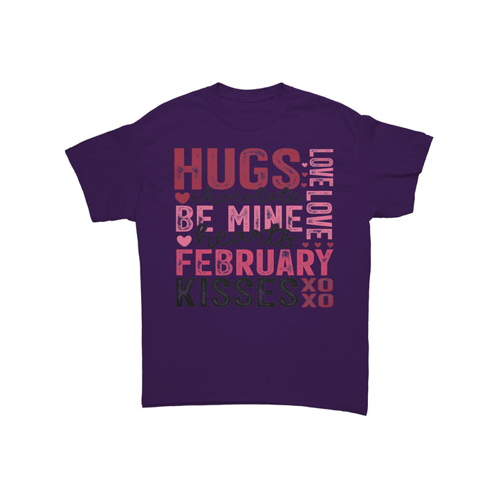 Happy Valentine's Day Kisses XOXO Unisex tshirt