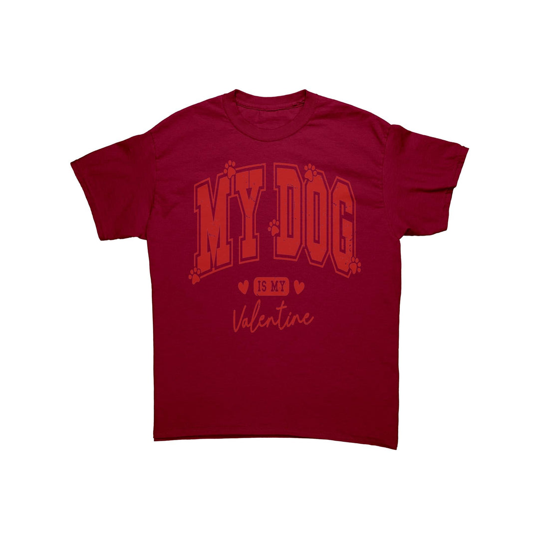 My Dog is my Valentine Unisex T-Shirt